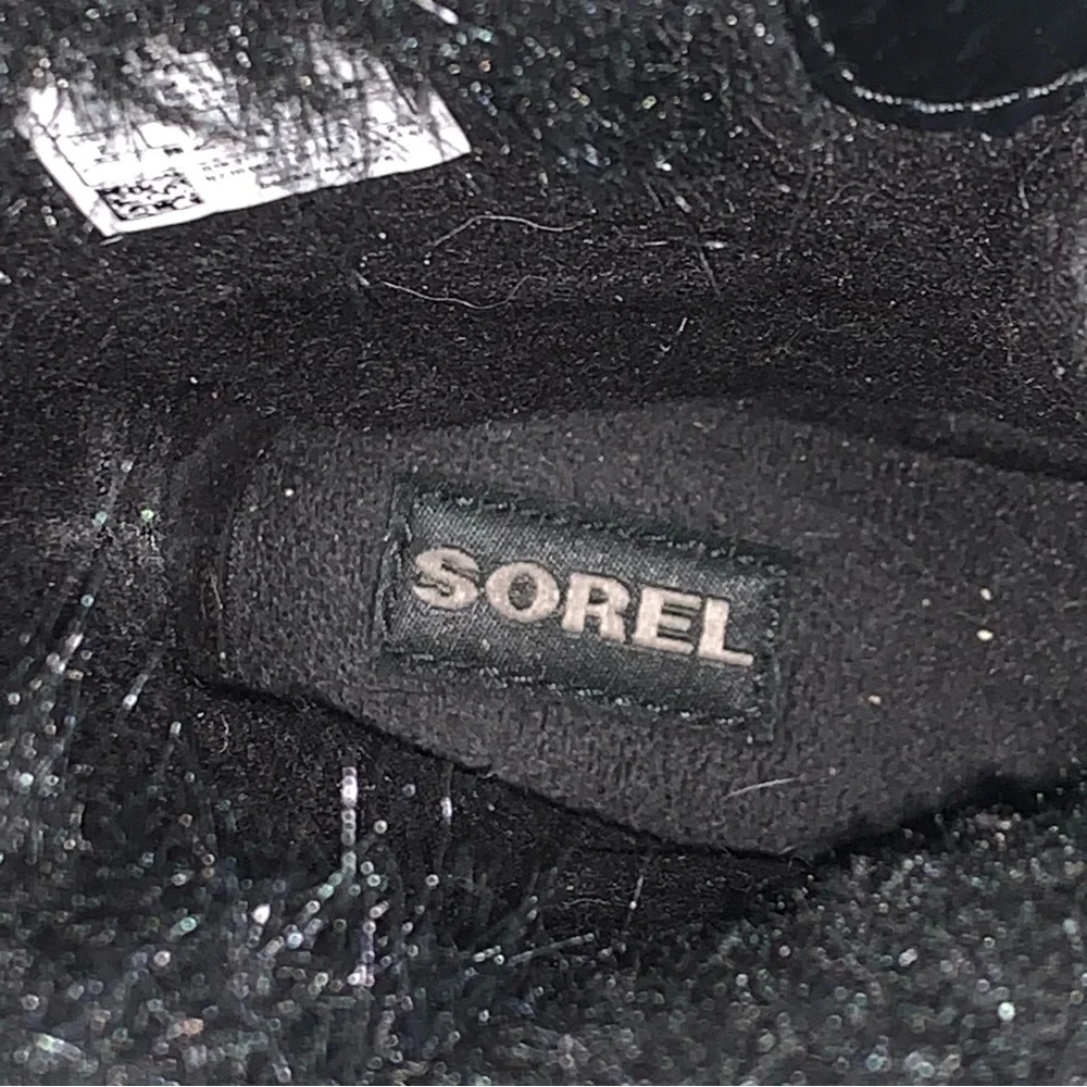 SOREL Big Kids Tofino Il Waterproof Winter Boots Black Big Kids Size 2 Faux Fur